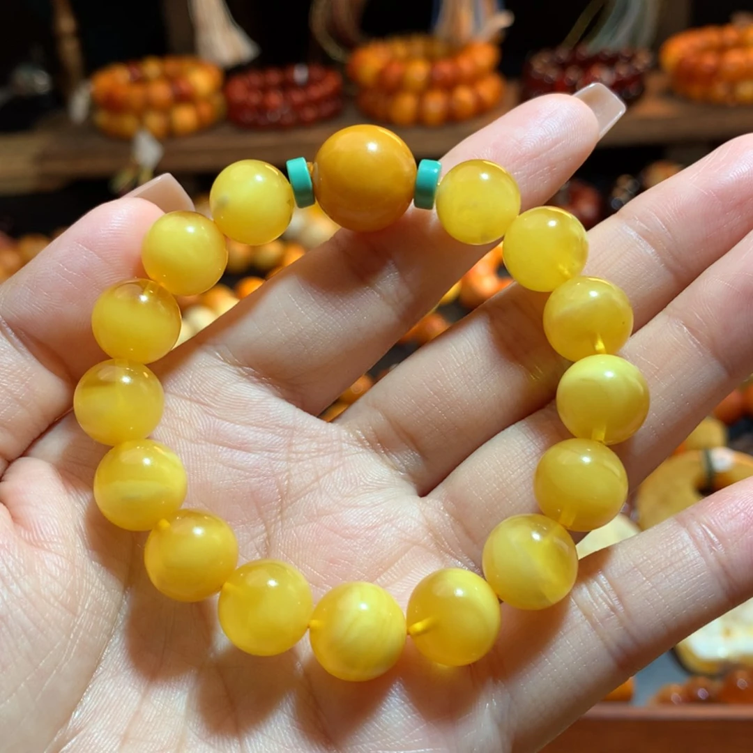 【闪购商品】手串蜜蜡未镶嵌蜜蜡手串