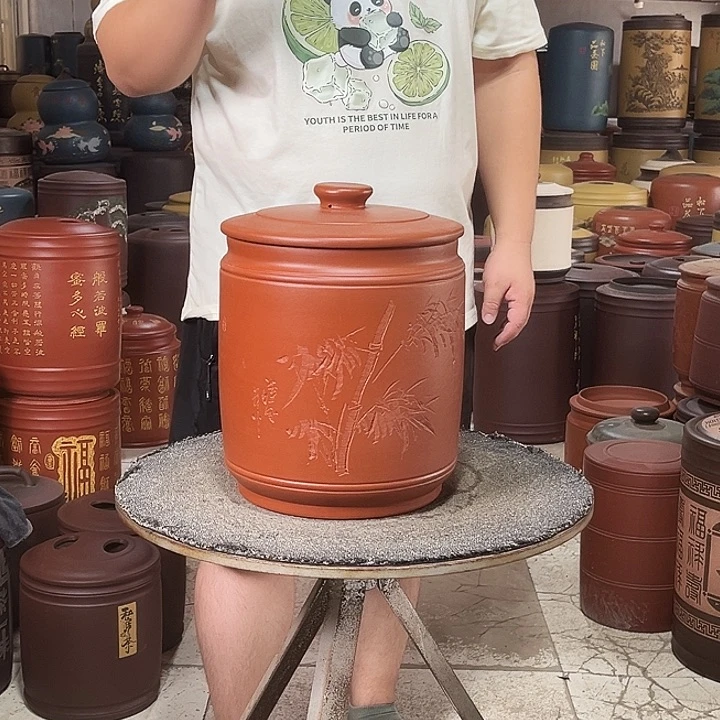 紫砂茶叶罐茶叶罐