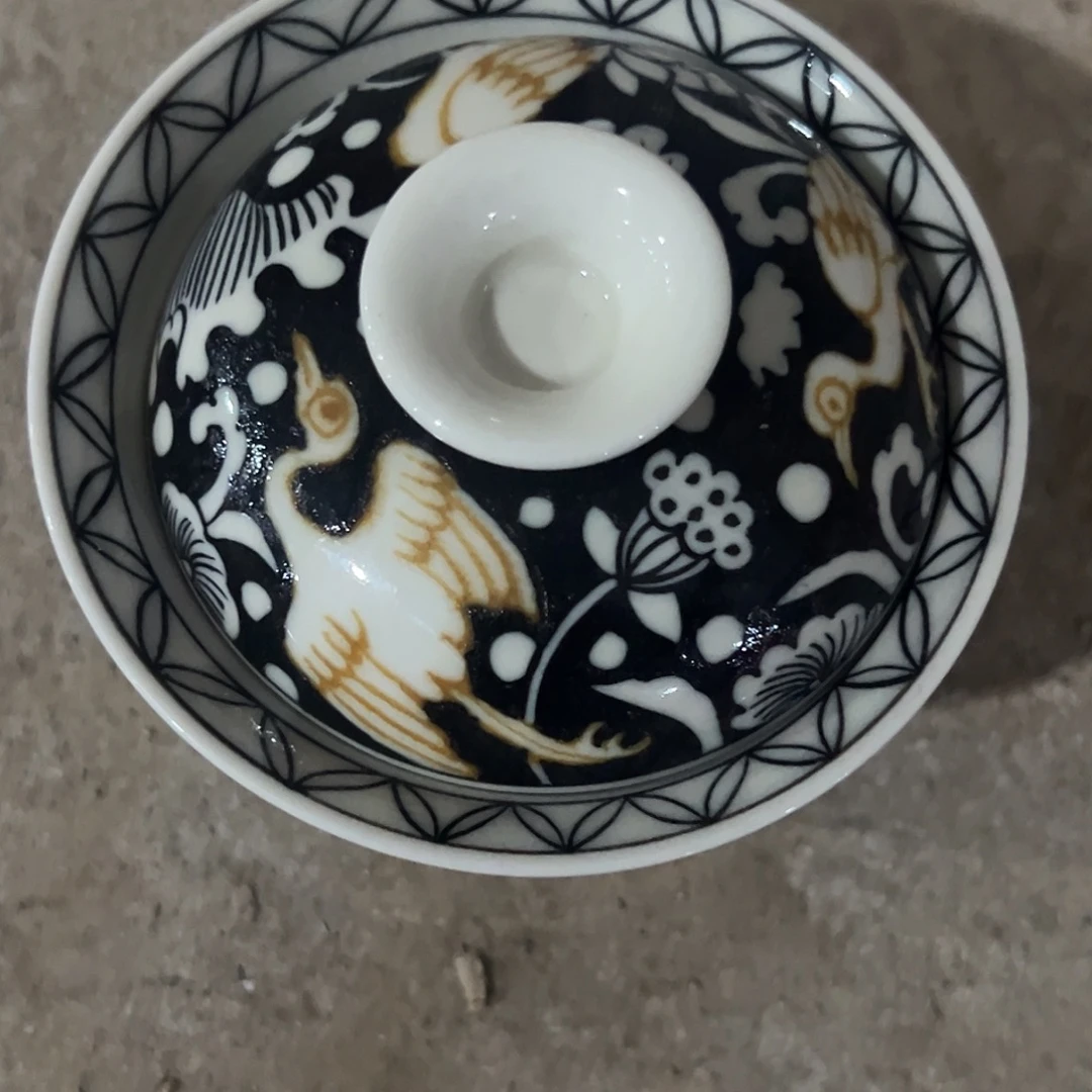 隐***）陶摆件景德镇手工手绘陶瓷