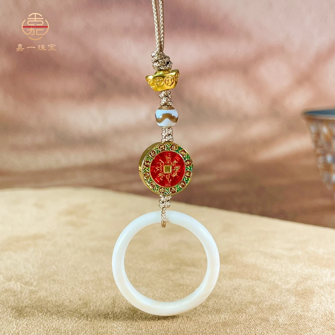 【嘉一珠宝】猛犸手机挂