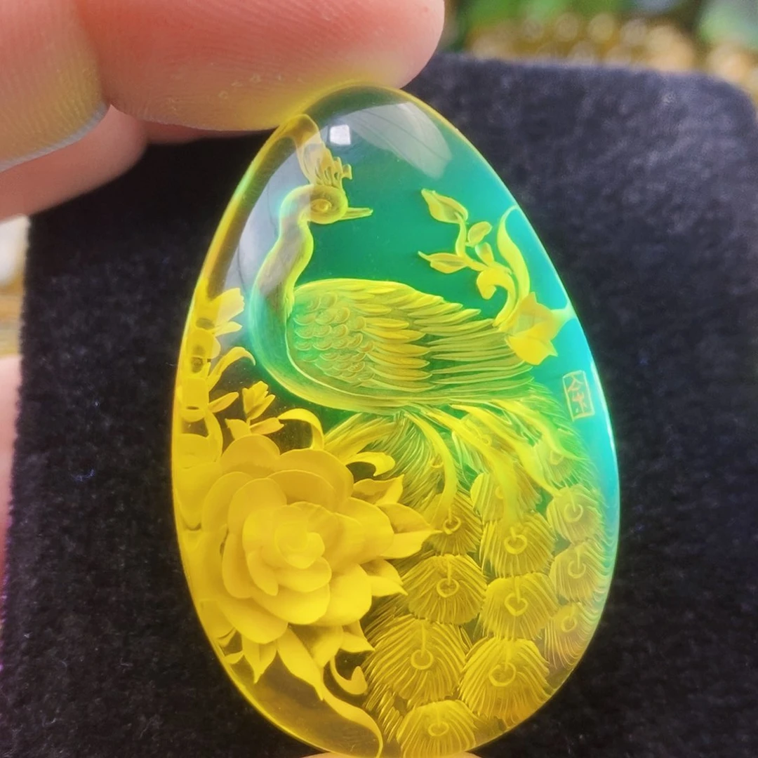 【闪购商品】金珀吊坠(不含链)未镶嵌