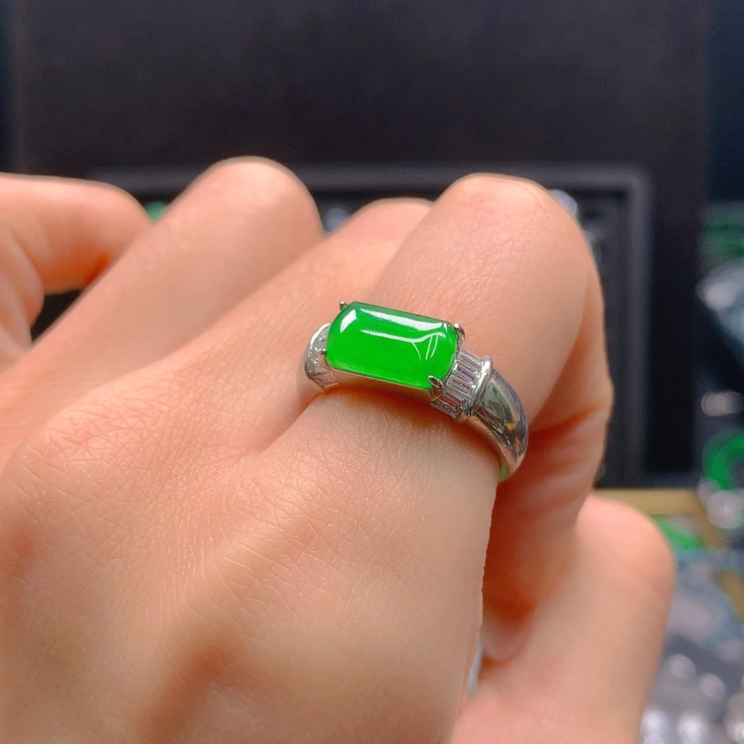 未镶嵌戒指翡翠天然翡翠