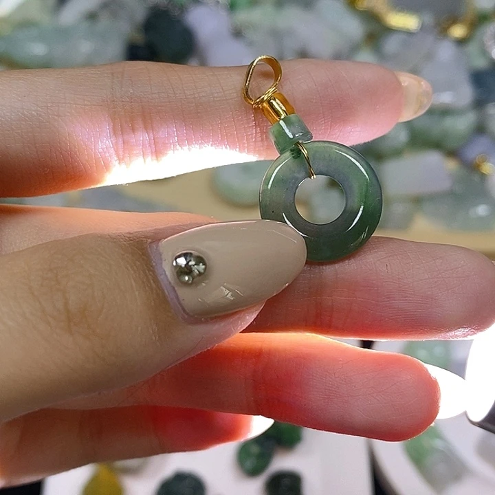 翡翠散珠天然缅甸翡翠