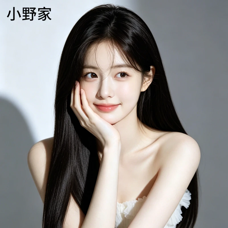 【大网底美肤皮递针】小野家女全真发假发片头顶超薄补发片清爽自然
