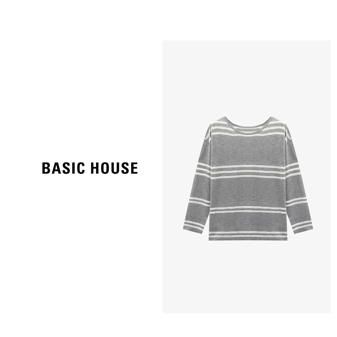 【芋总专属】Basic House/百家好韩系ins女生休闲针织衫B0625B5CNP2