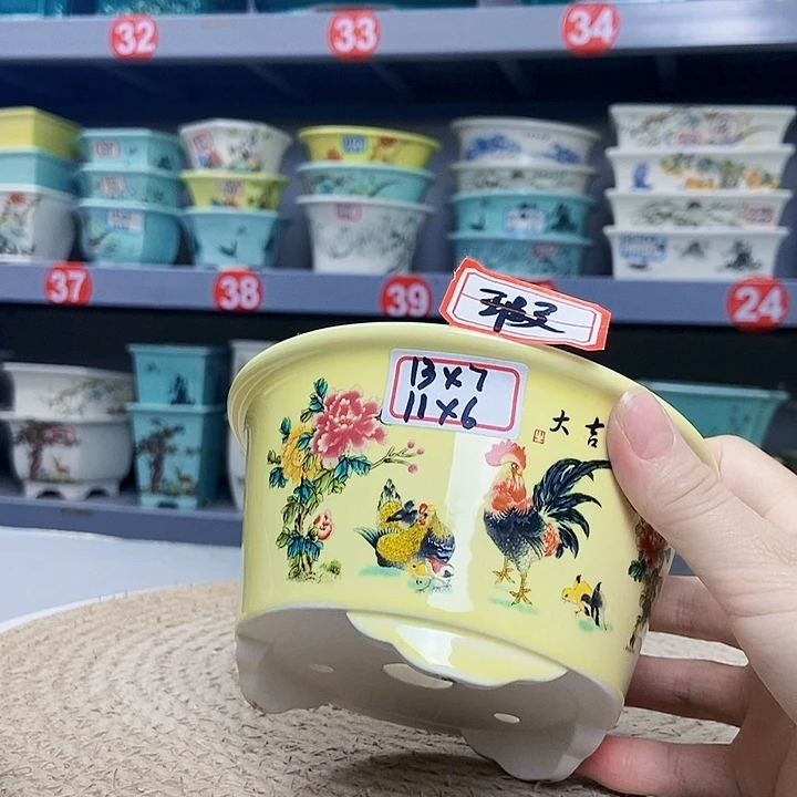 紫砂花瓶紫砂花盆