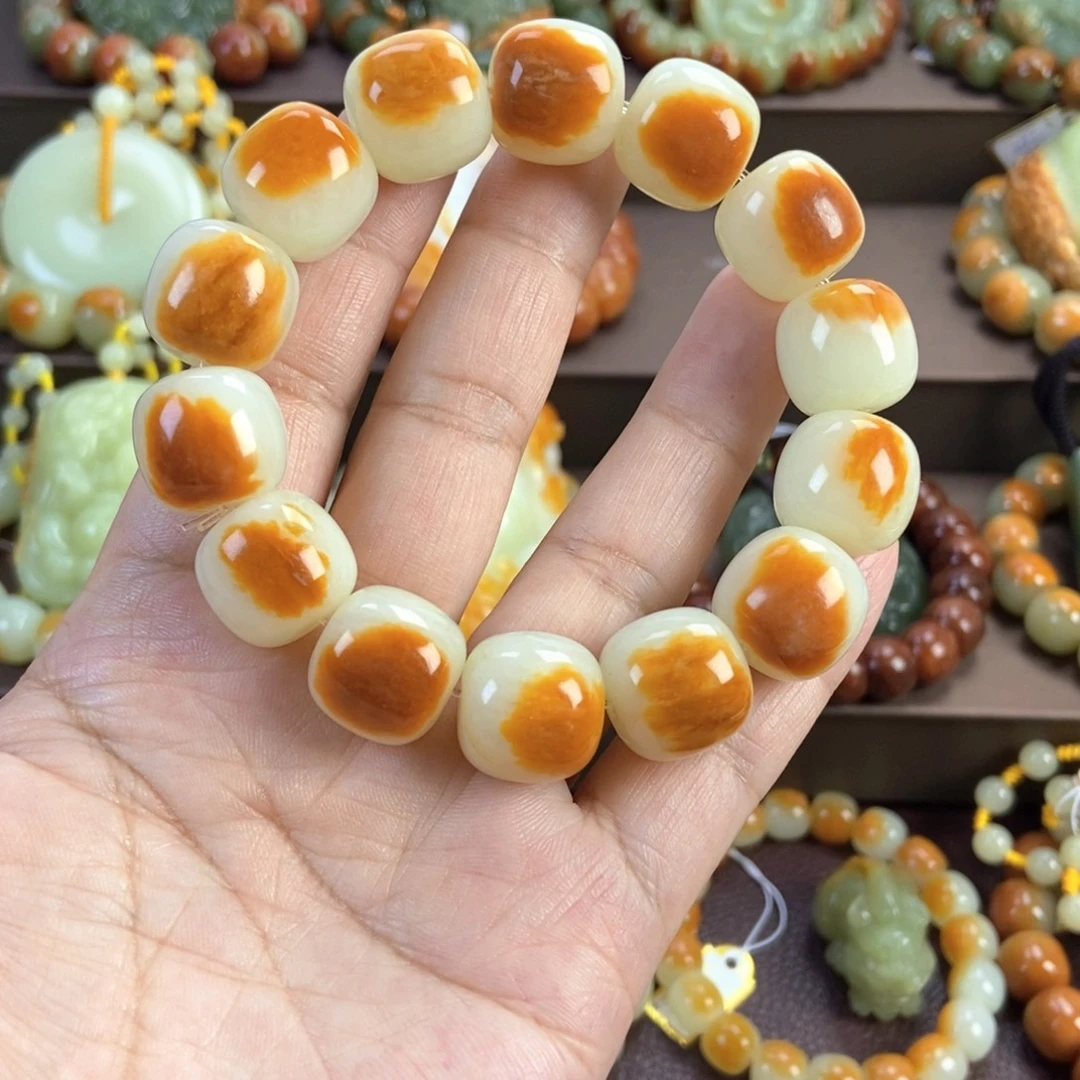 透闪石质玉未镶嵌手串