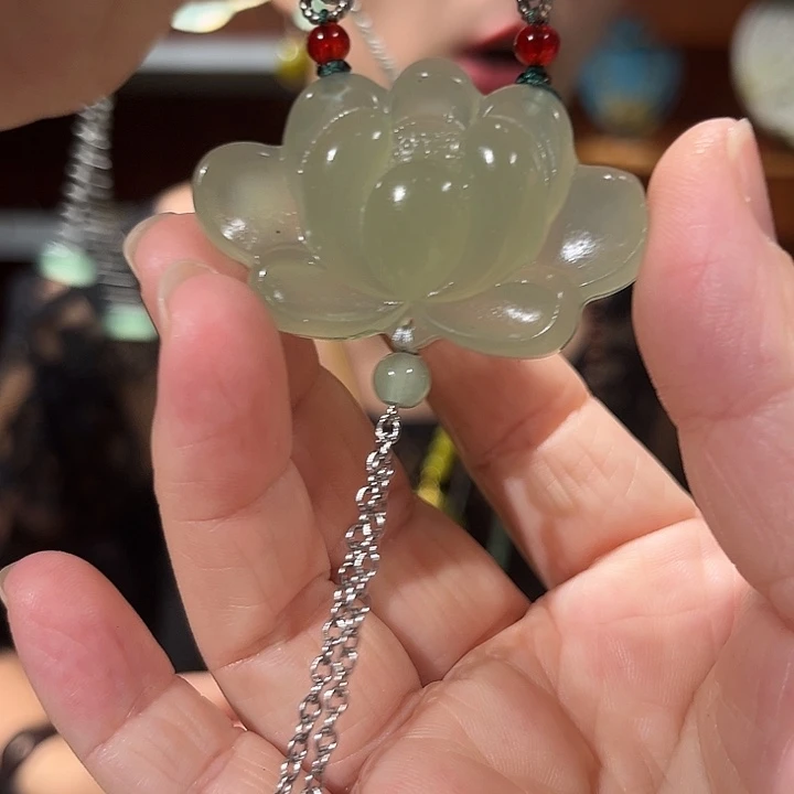 未镶嵌岫玉毛衣链
