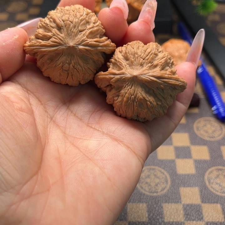核桃44磨盘文玩核桃