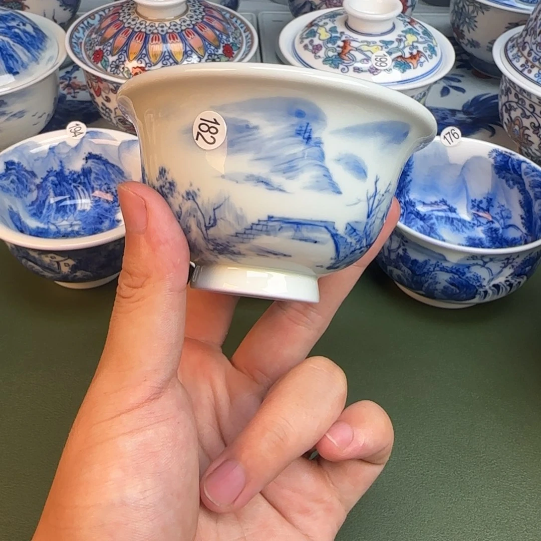 彦祖纯手工手绘茶具182