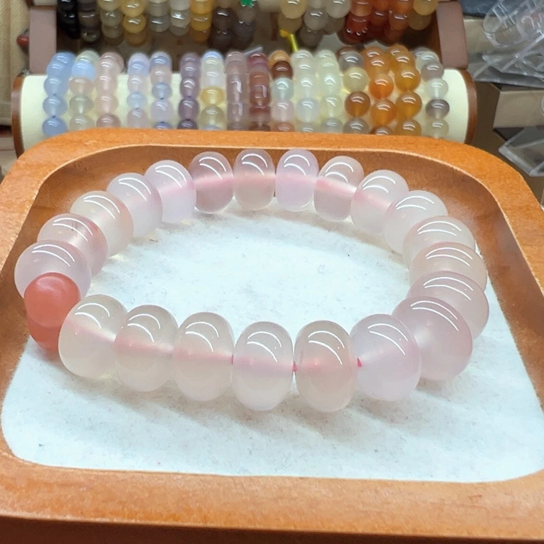 玛瑙/玉髓未镶嵌手链