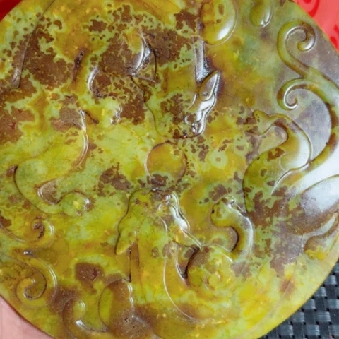 紫金钵盂菩提把件