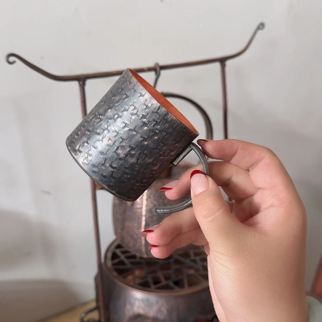 紫铜手工摆件一个