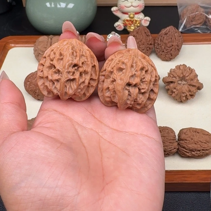 把件文玩核桃全品苹果37全家福