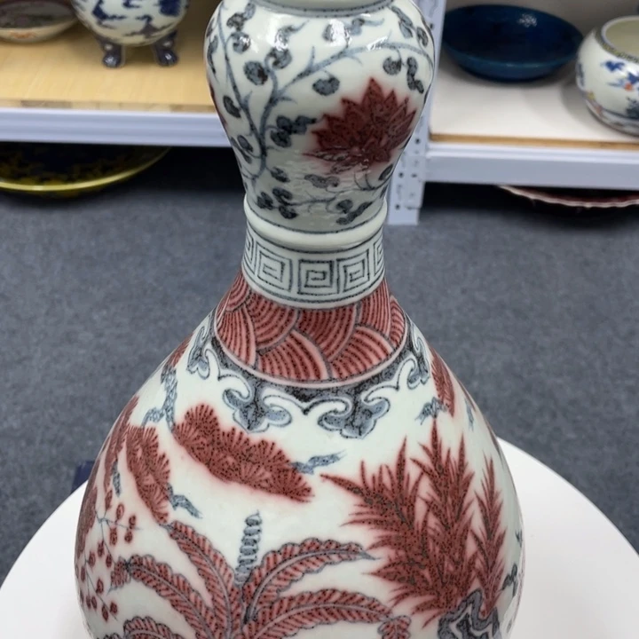 陶瓷青花瓷器赏瓶