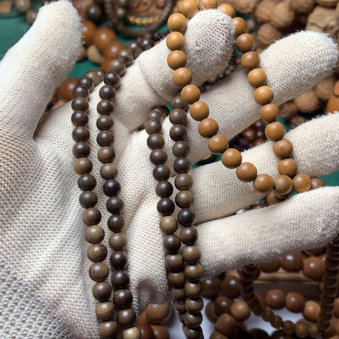 檀香木手串/手链4****娃老山檀香0.6阴沉，0.6*12