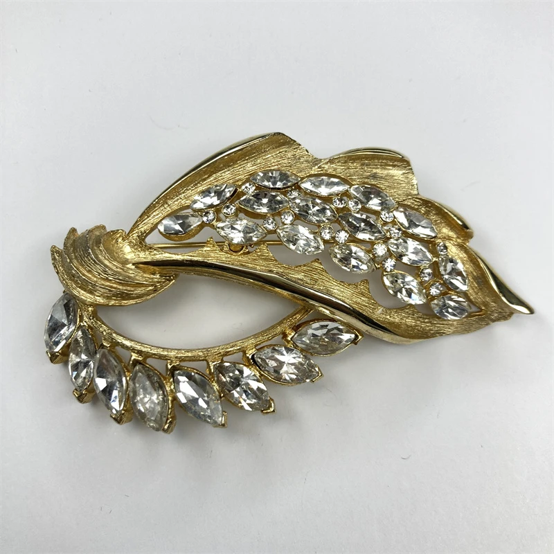 合金胸针 柔美叶片胸针1-12【2061216-062】