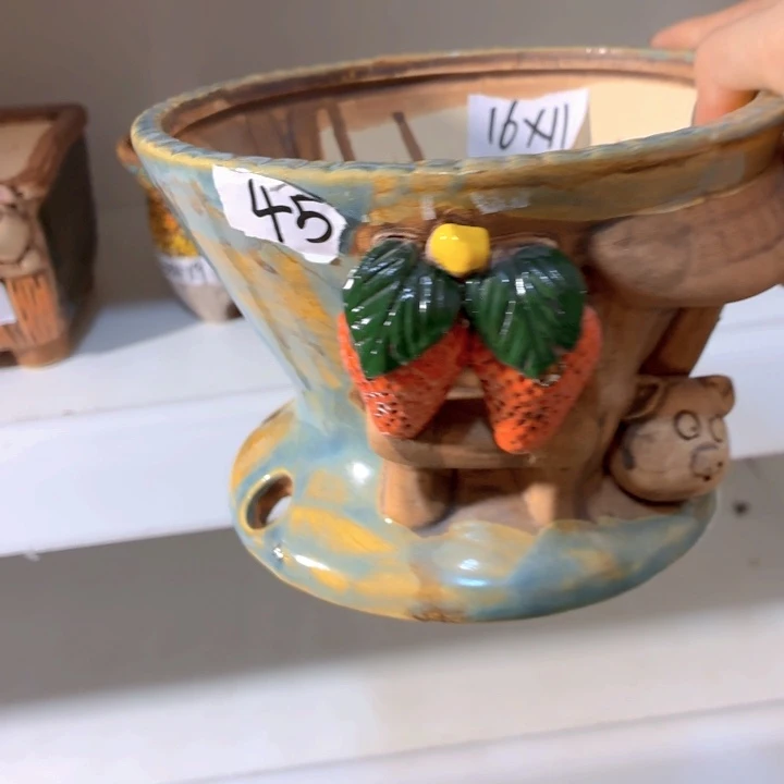 多肉花盆满15包邮