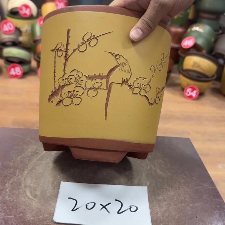 紫砂花盆破损包赔