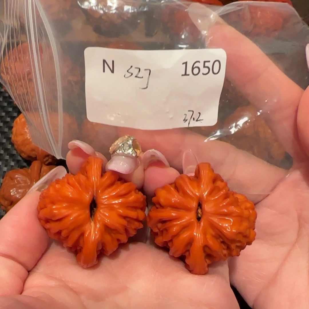 文玩核桃吊坠玉化四座楼37精品