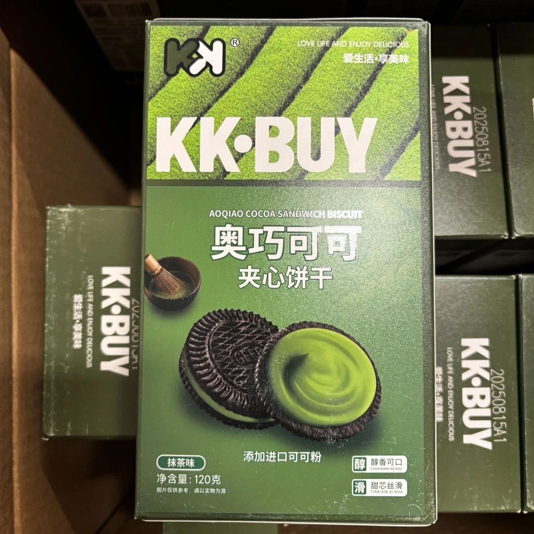 奥巧可可夹心饼干(抹茶味)