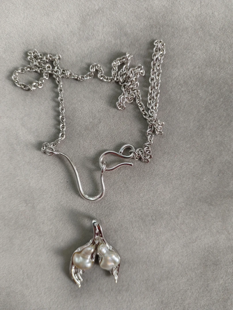 哲糖海水珍珠设计款项链