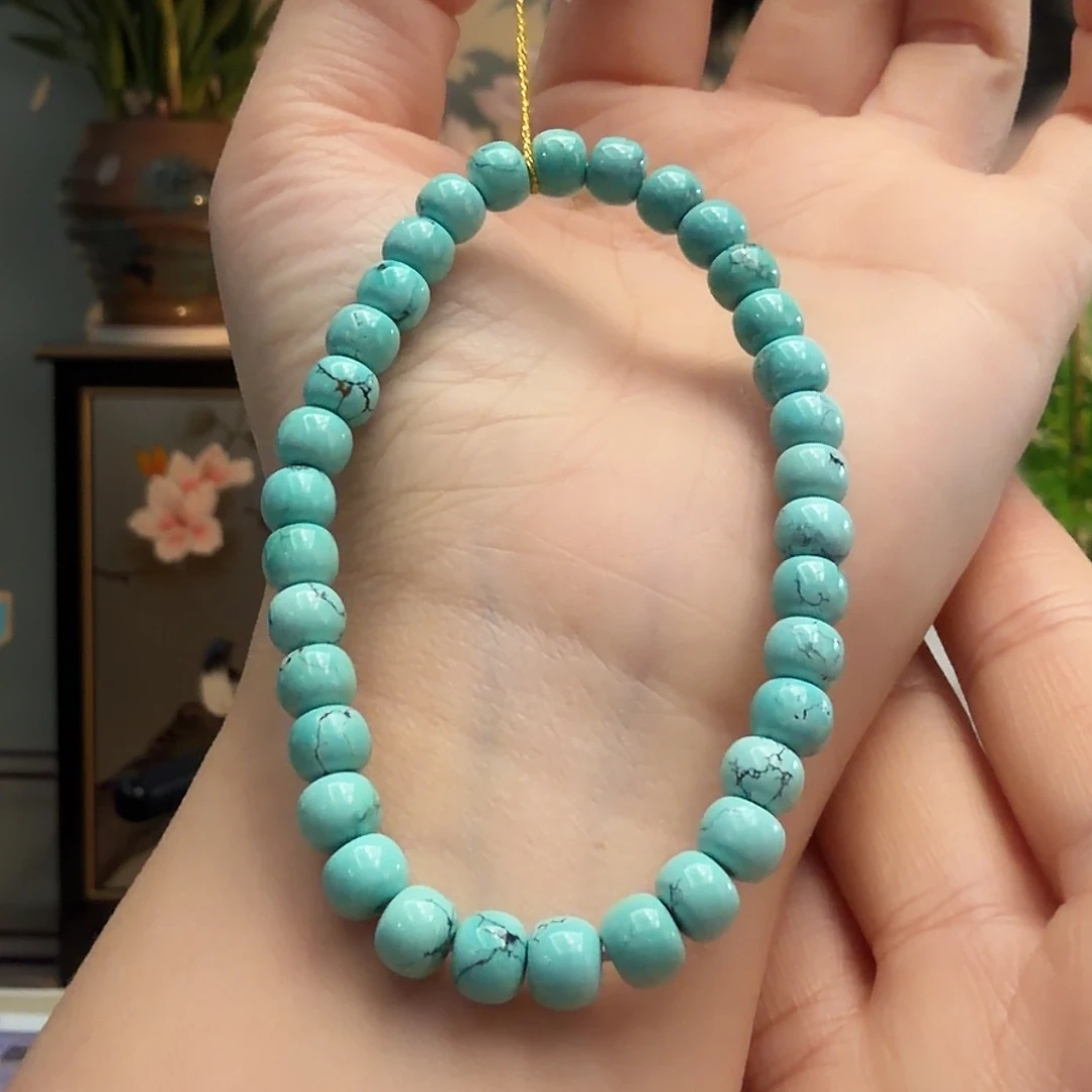 绿松石未镶嵌颈饰