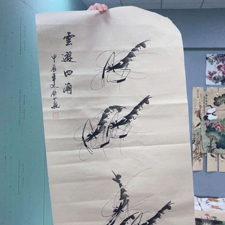 国画我的心好痛啊我的心真的好痛啊