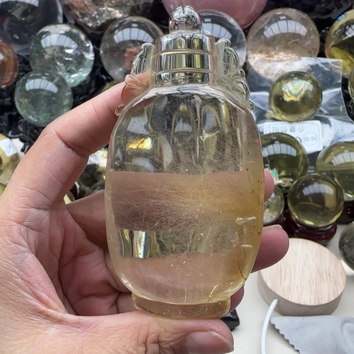 水晶未镶嵌摆件c756