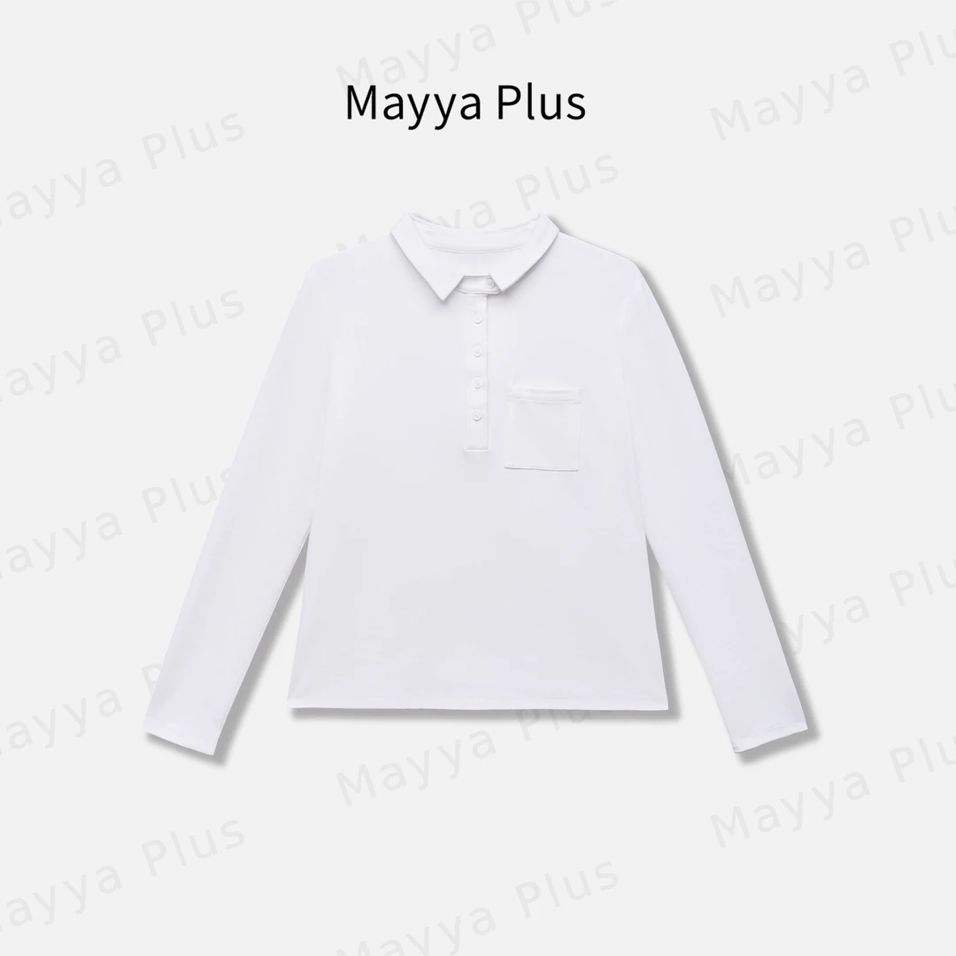 【名片】Mayya Plus麦芽定制秋季流光风轻奢减龄针织上衣32536926