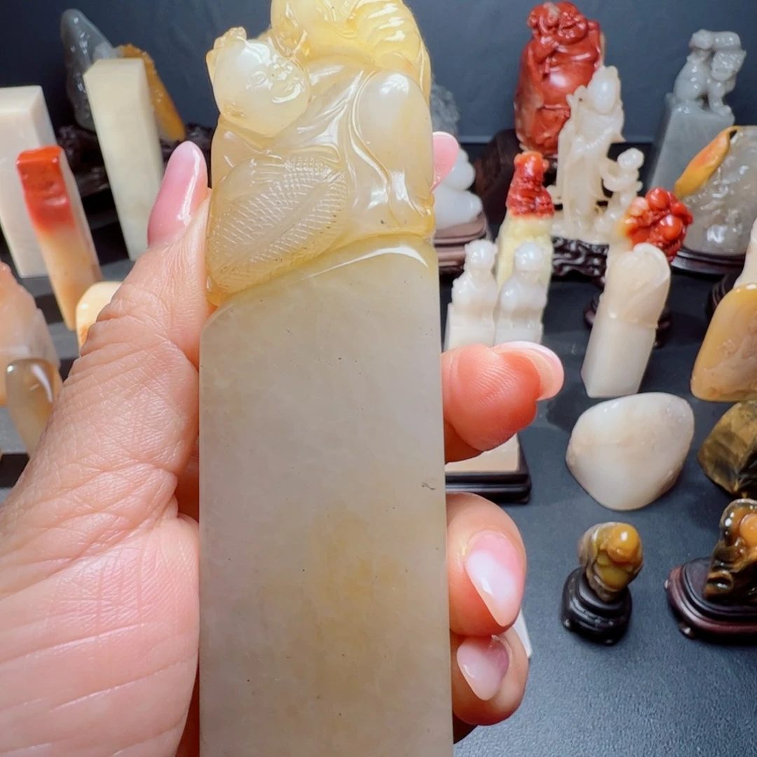 寿山石印石泉*堂