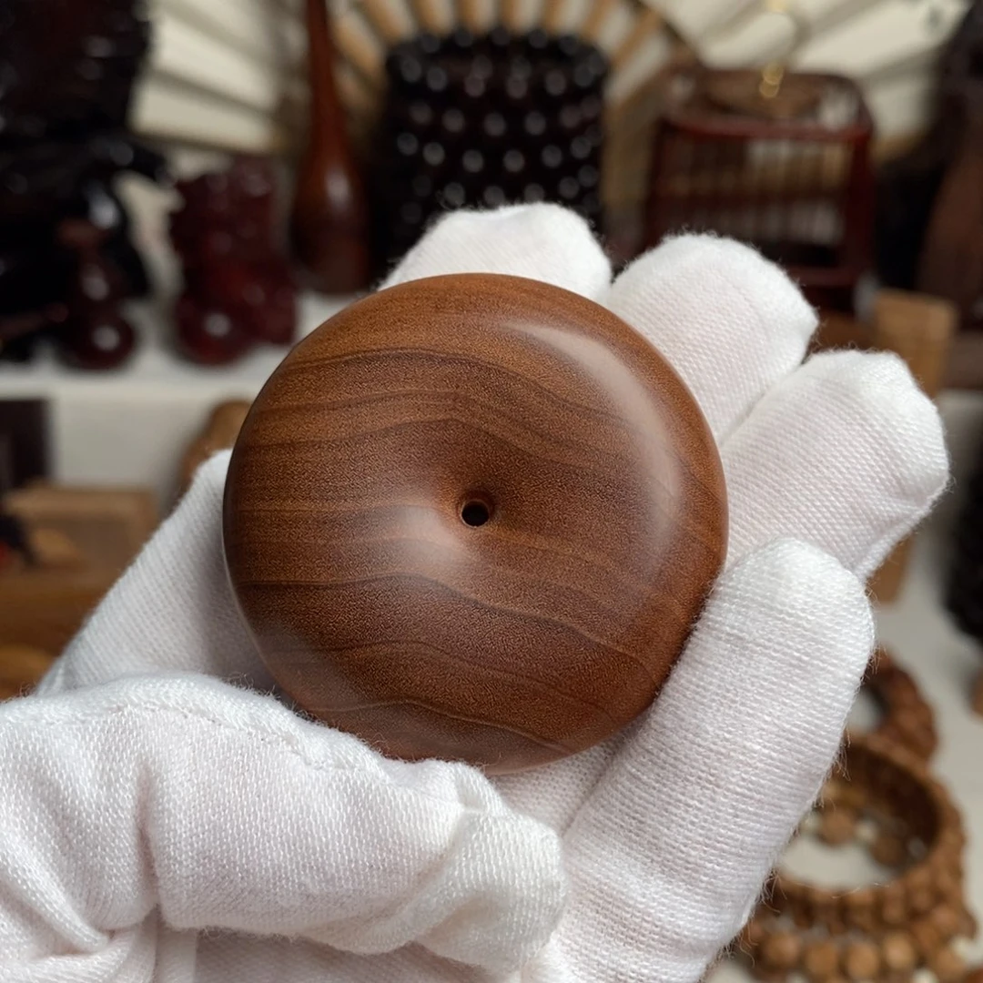 檀香木手串/手链酱*料平安扣