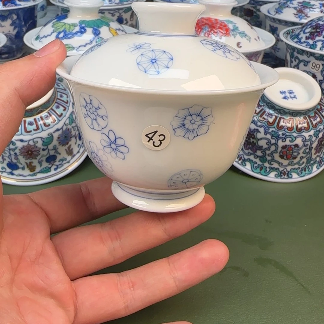 彦祖纯手工手绘茶具43