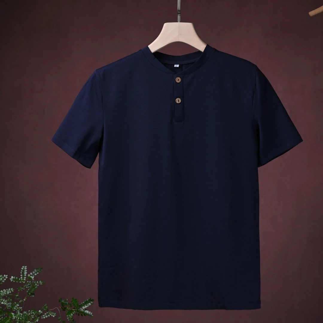 Sevensee/柒曦华服中国风唐装短袖舒服夏季夏装唐装男款全棉半袖
