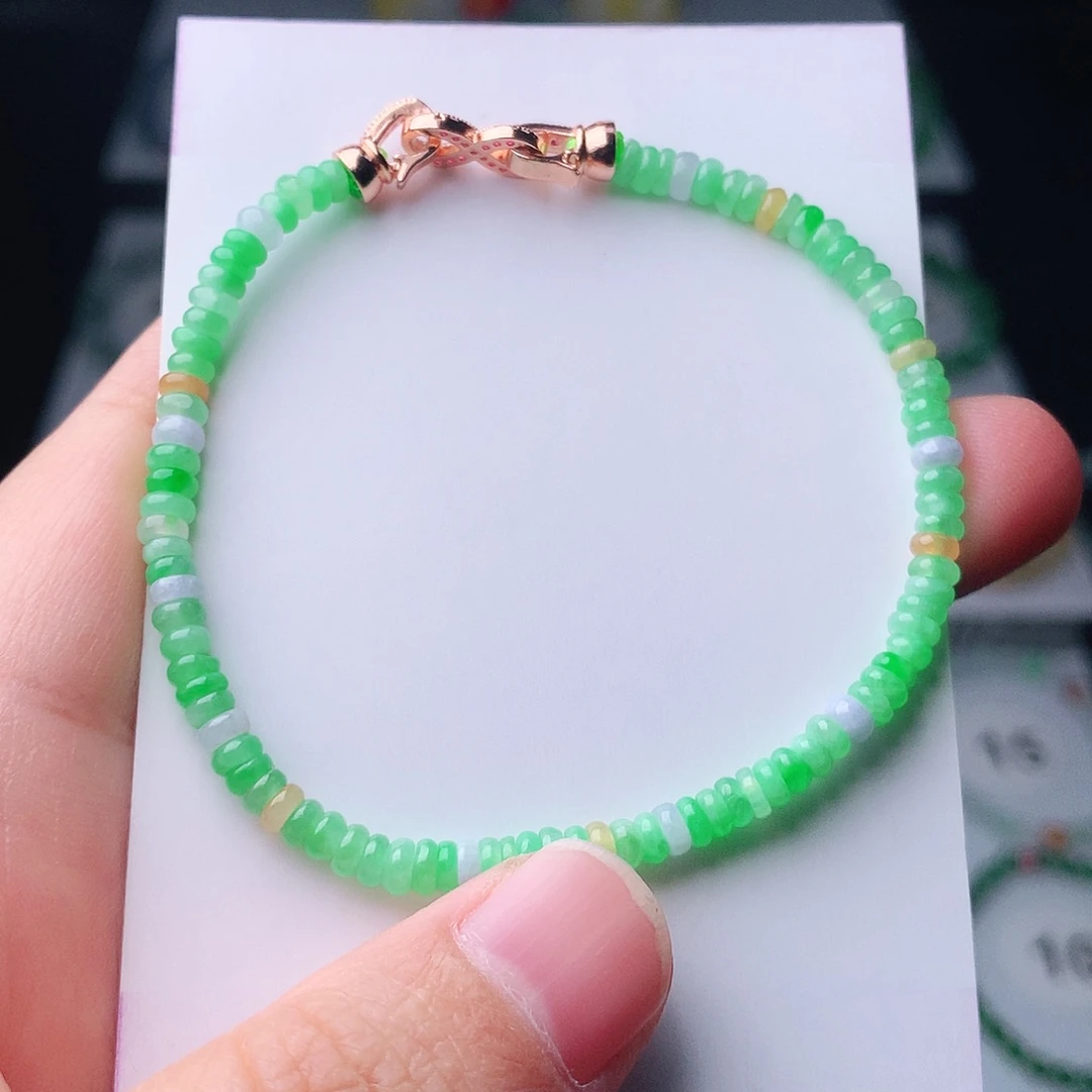 翡翠未镶嵌手链翡翠