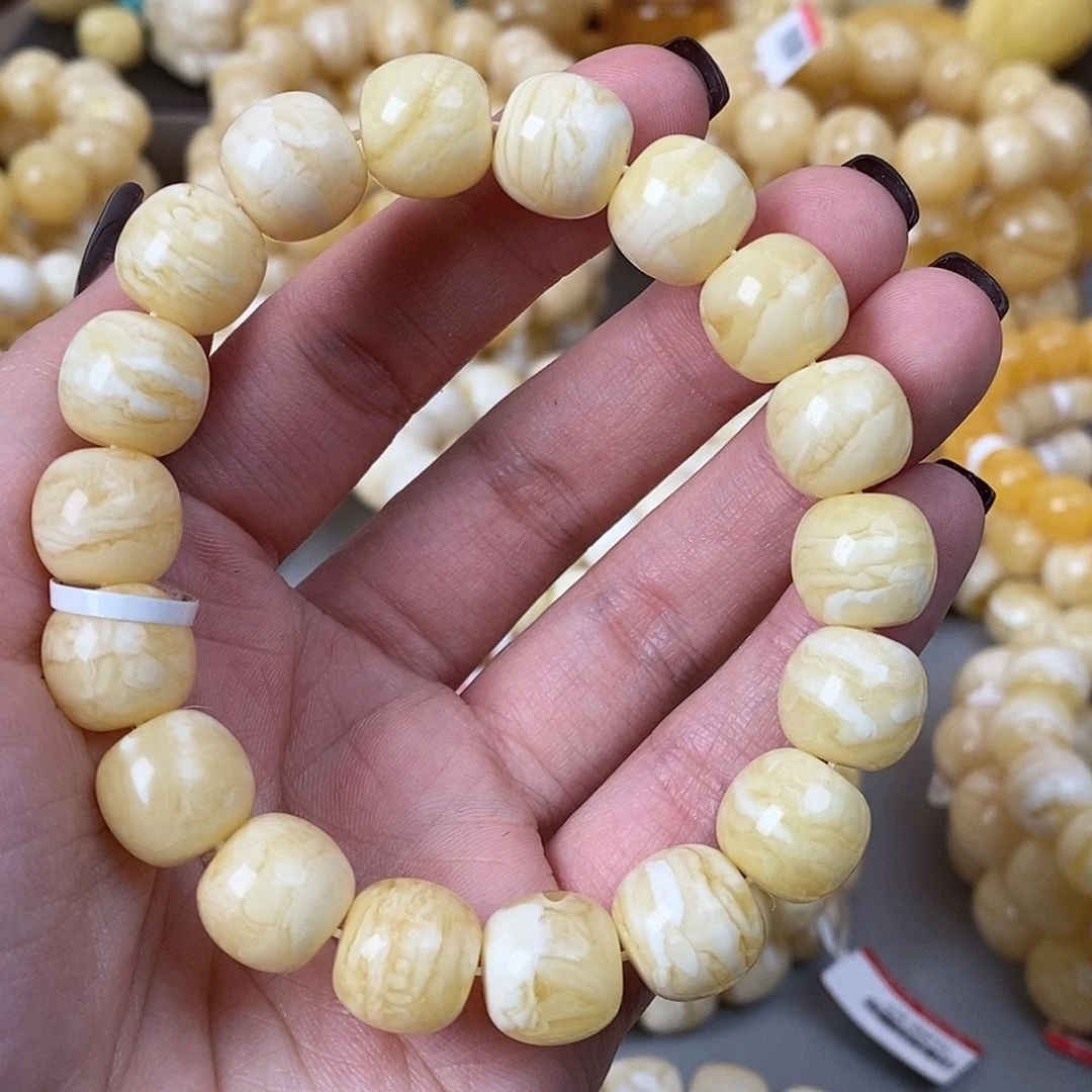 蜜蜡未镶嵌珠宝奇石21.1g12.5mm