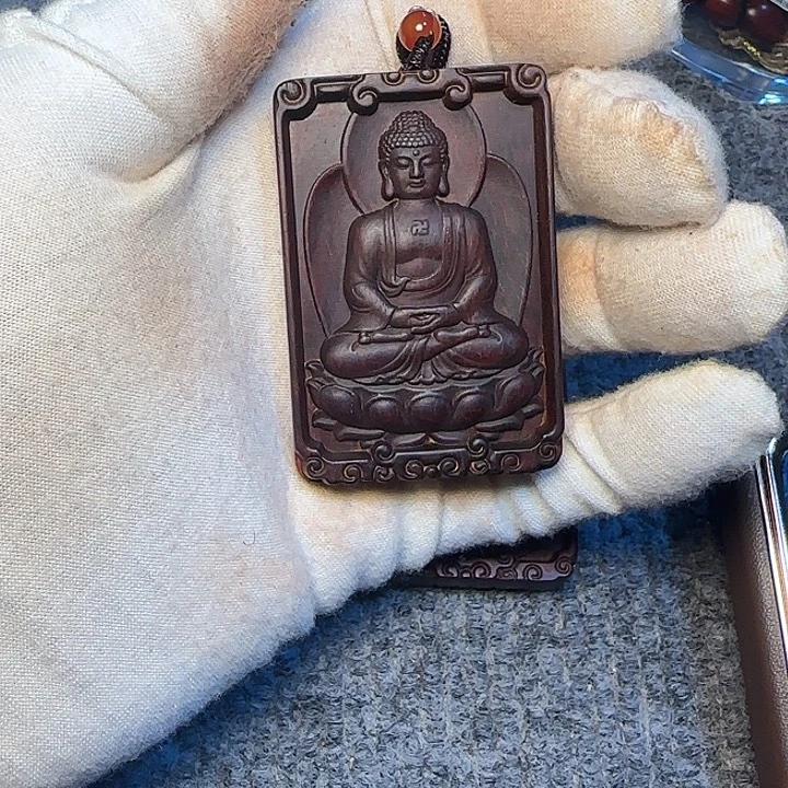 吊***当檀香紫檀（小叶紫檀）全陈化老料把件