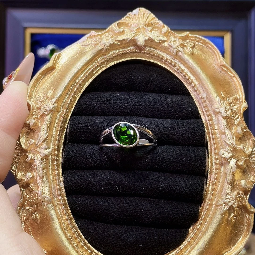 925银透灰复古银戒