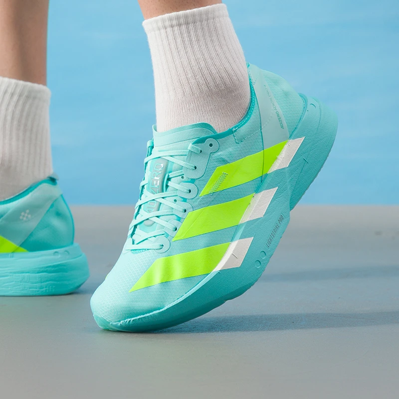 阿迪达斯男鞋新款流光风Adizero Adios Pro 4竞速马拉松跑步鞋