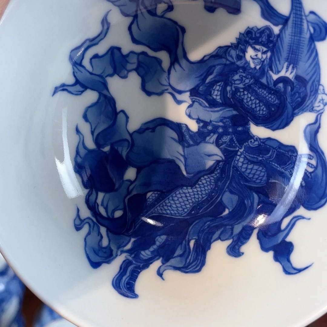 泥藝瓷梦四大天王普洱杯