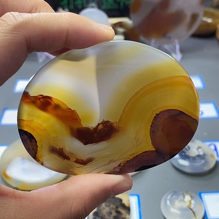 玛瑙/玉髓未镶嵌珠宝半成品