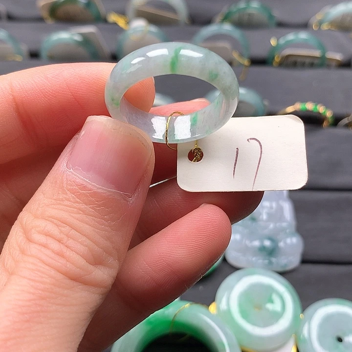 翡翠戒指未镶嵌戒指