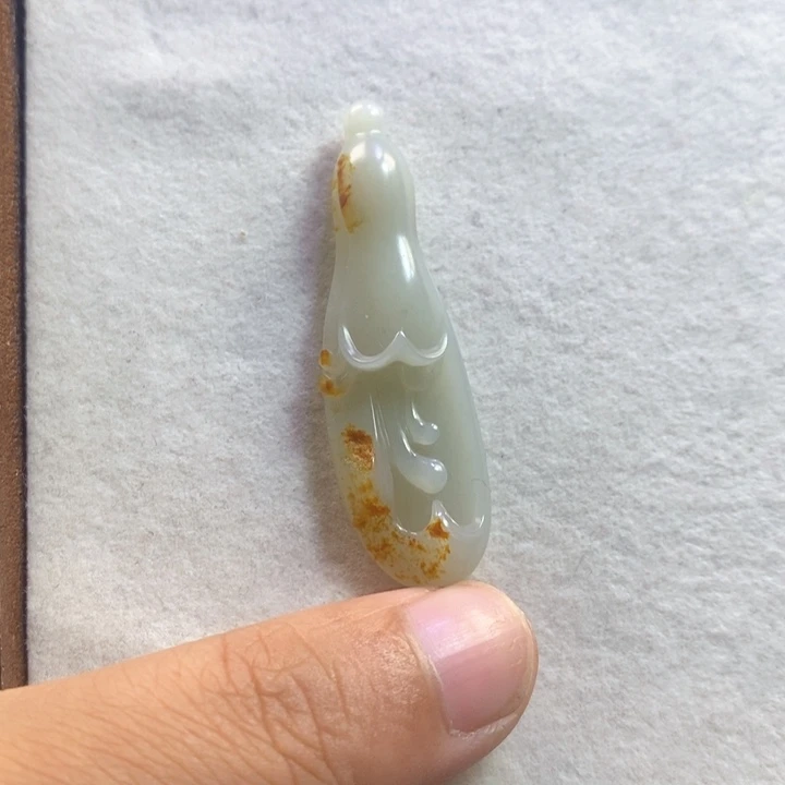 和田玉未镶嵌颈饰22