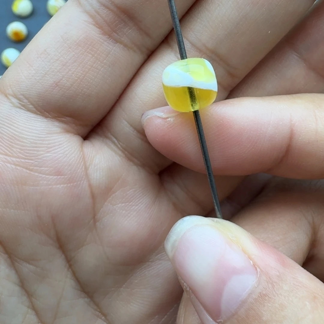 琥珀未镶嵌裸石9加老型