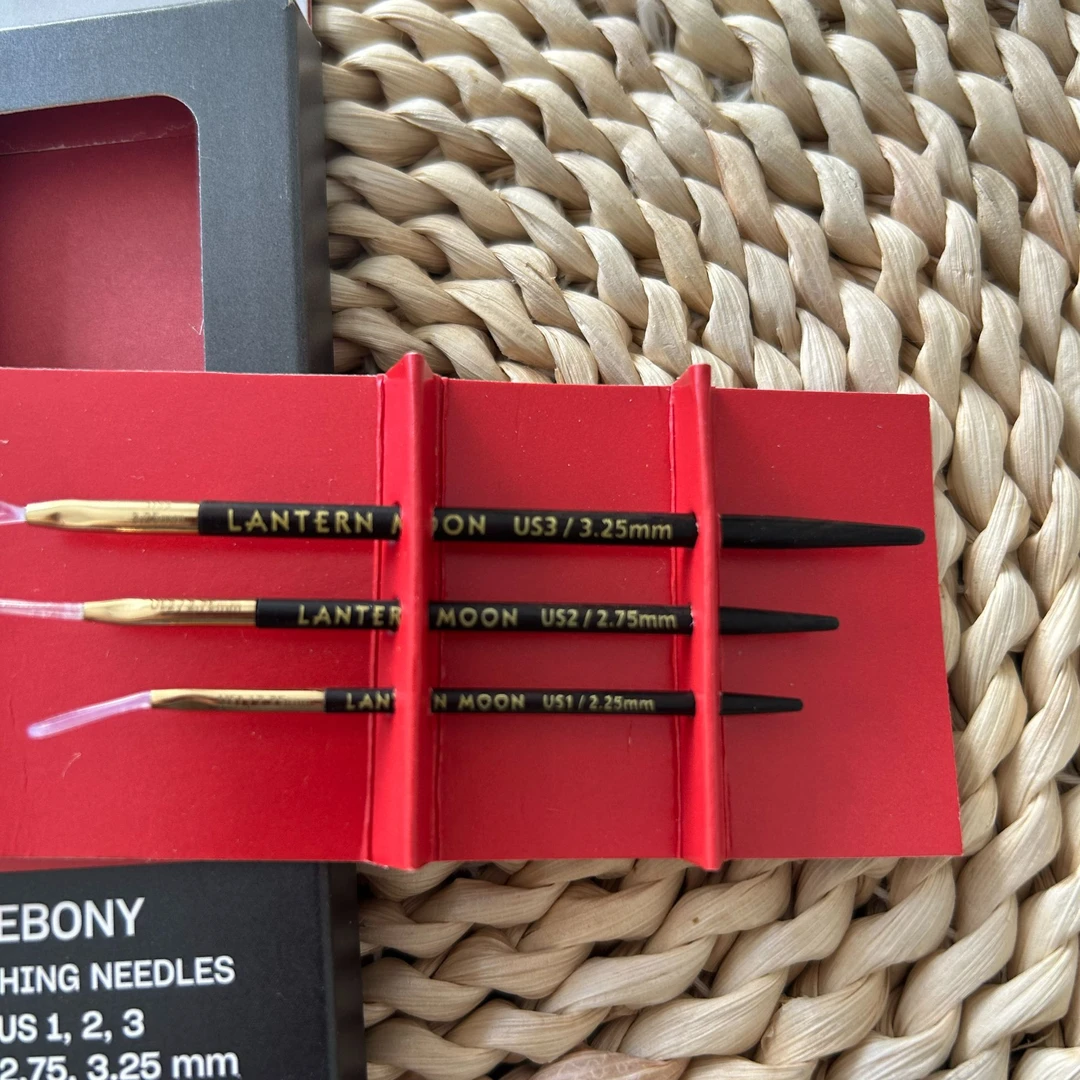KP Lantern Moon乌木缝合针编织工具配件专拍