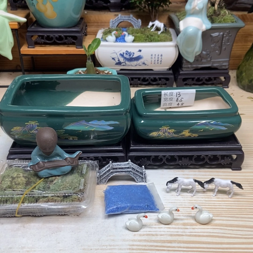 紫砂花盆陶瓷花盆陶瓷艺术