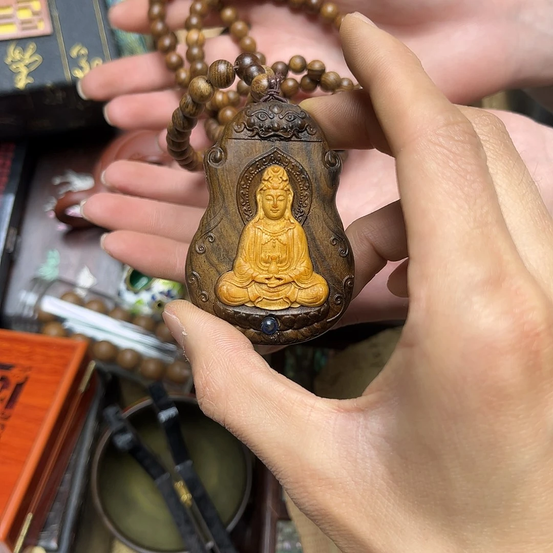 滴血莲花菩提吊坠