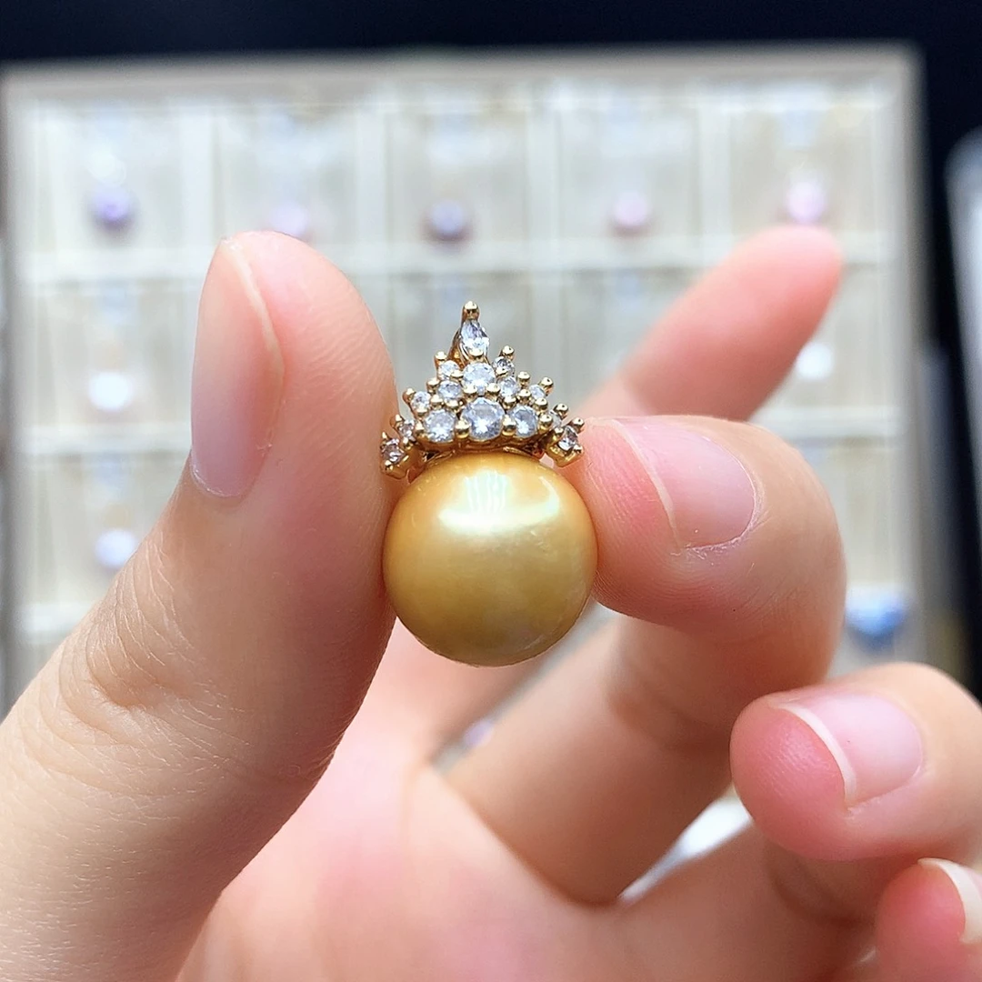 淡水珍珠合金颈饰
