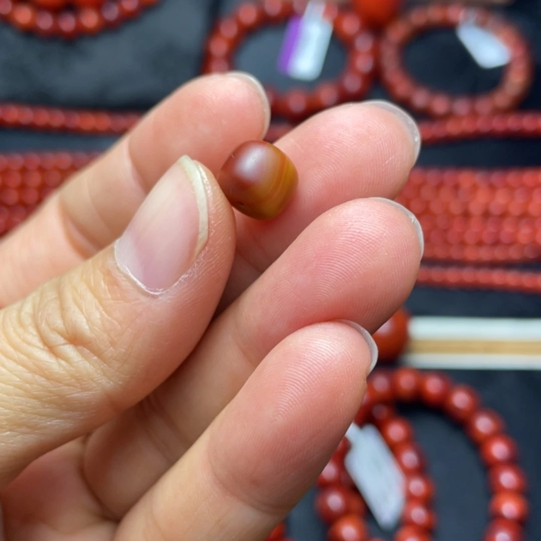 【闪购商品】南红玛瑙单珠9多样性发1未镶嵌