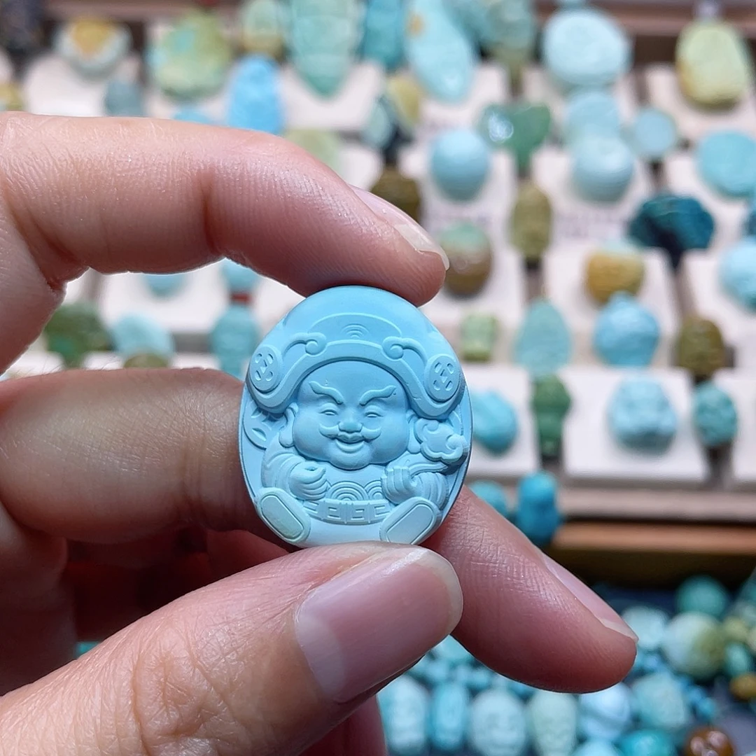 绿松石未镶嵌配饰